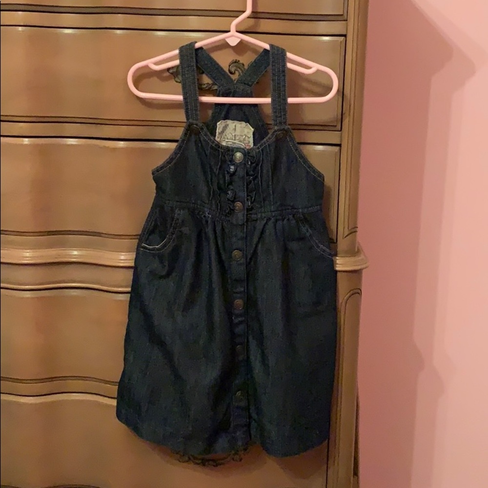 American Living co girls denim dress Size 4